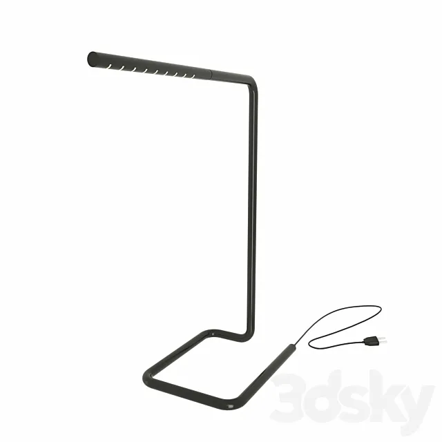 Table lamp THONET 3D Model