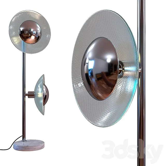 Table Lamp Ufo Due 3DModel
