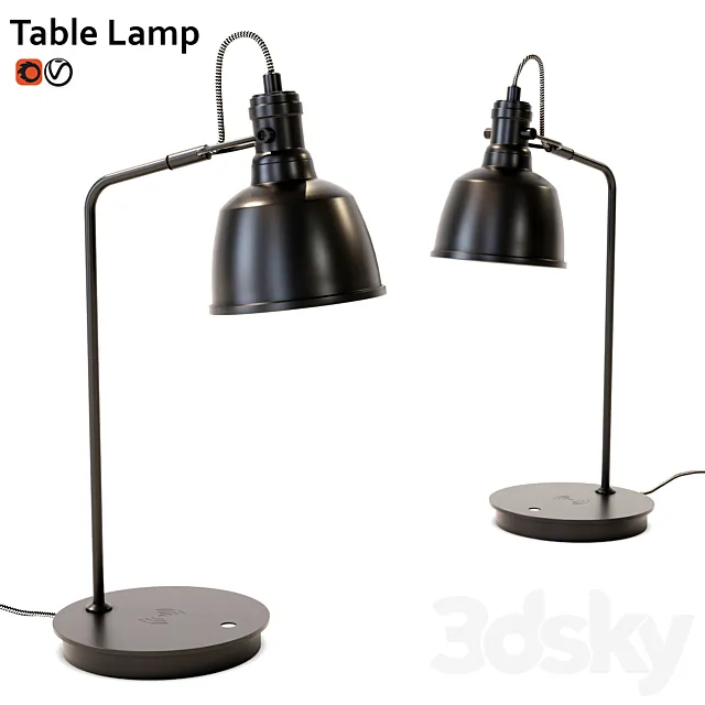 Table lamp ZARA home 3DModel