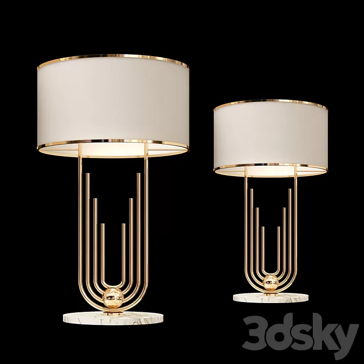 table lamp05 3D Model