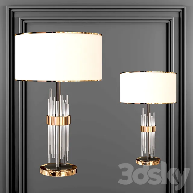 table lamp07 3DModel