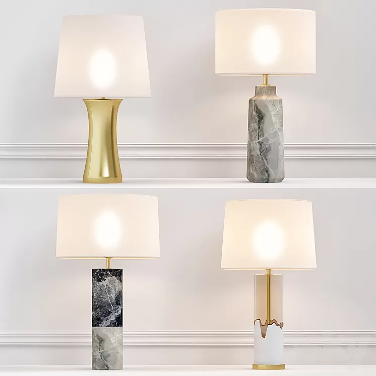 Table lamp_2 3D Model