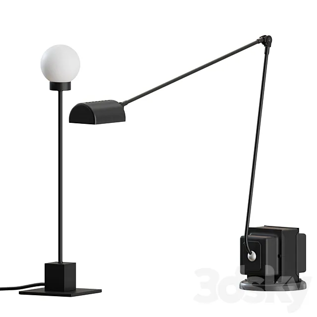 Table lamps 3DModel
