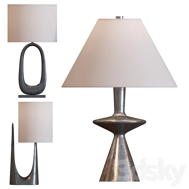 Table lamps LUXDECO 3D Model