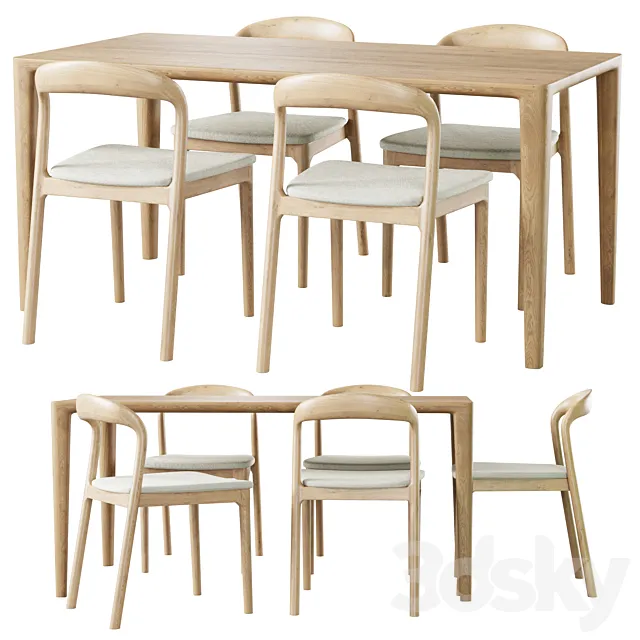Table Lisbon Chair Canada 3D Model