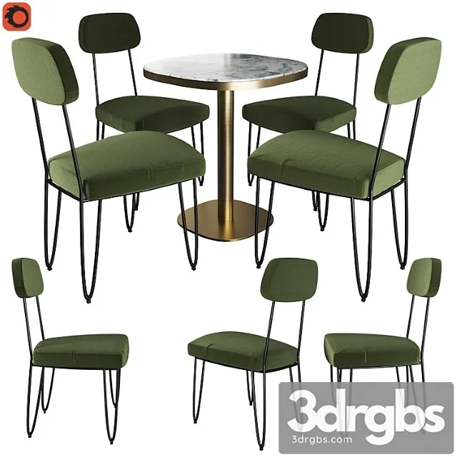 Table lixfeld am.pm chair daffo la redoute 2 3D Model Free