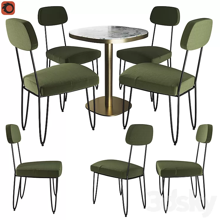 Table Lixfeld AM.PM chair Daffo La Redoute
