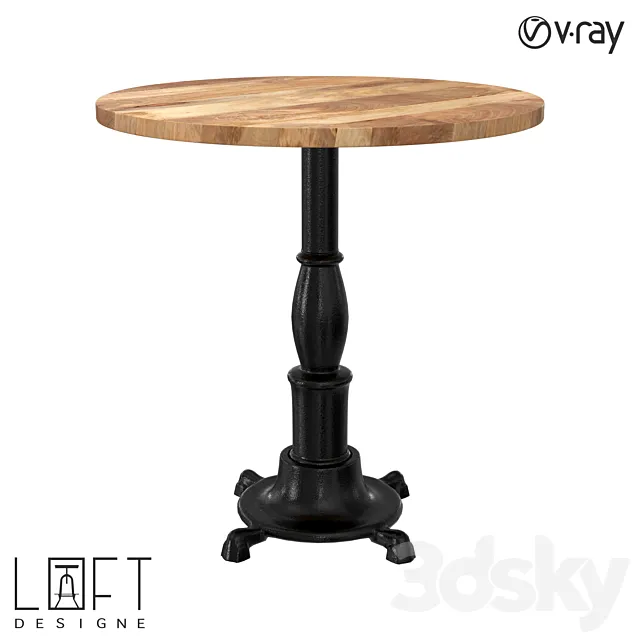 Table LoftDesigne 61805 model 3D Model