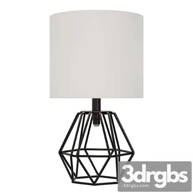 Table lump eglo carlton black 3D Model Free