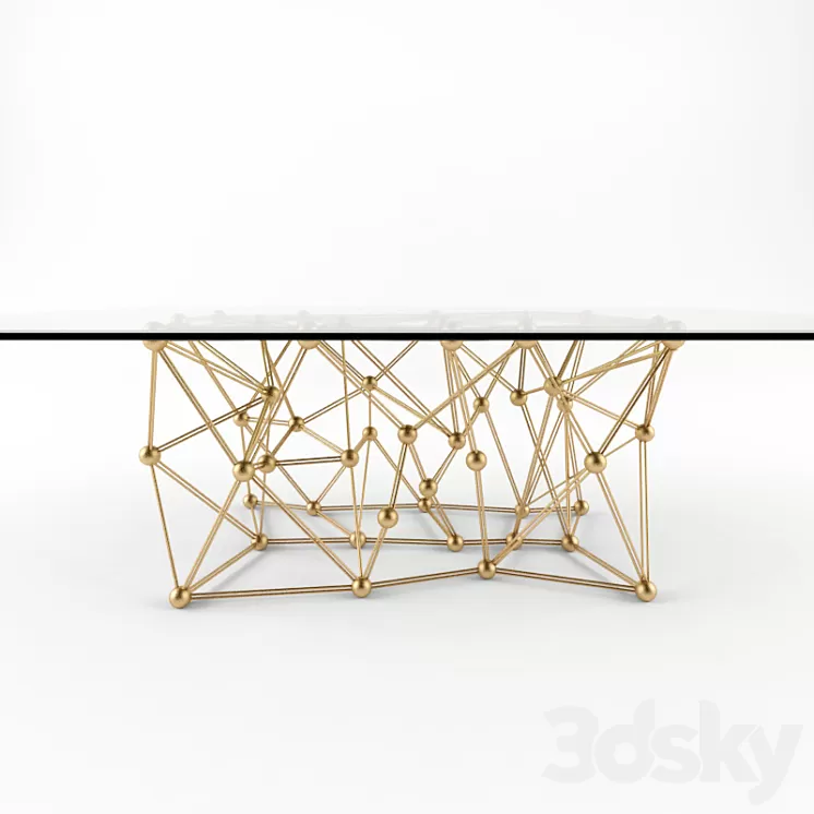 Table Malecule (Worlds away) 3D Model
