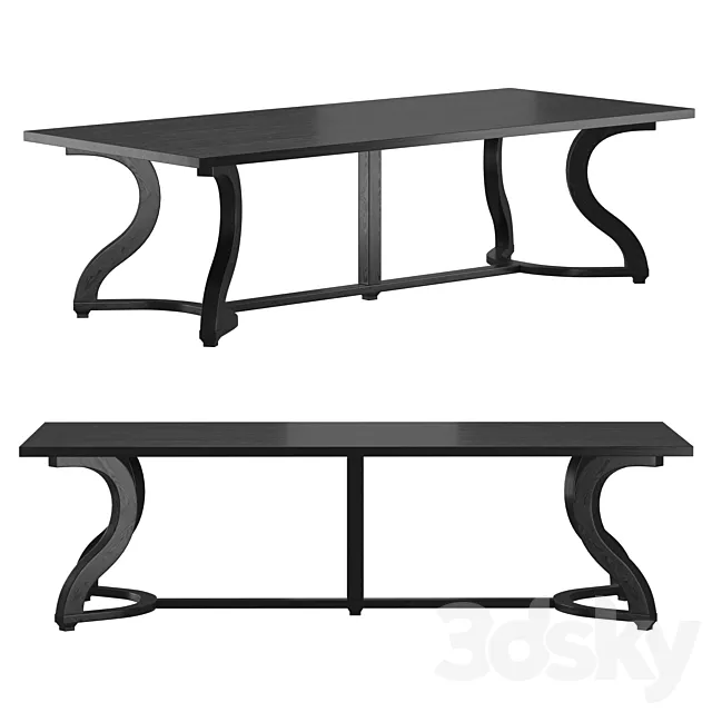 Table misaine 3D Model