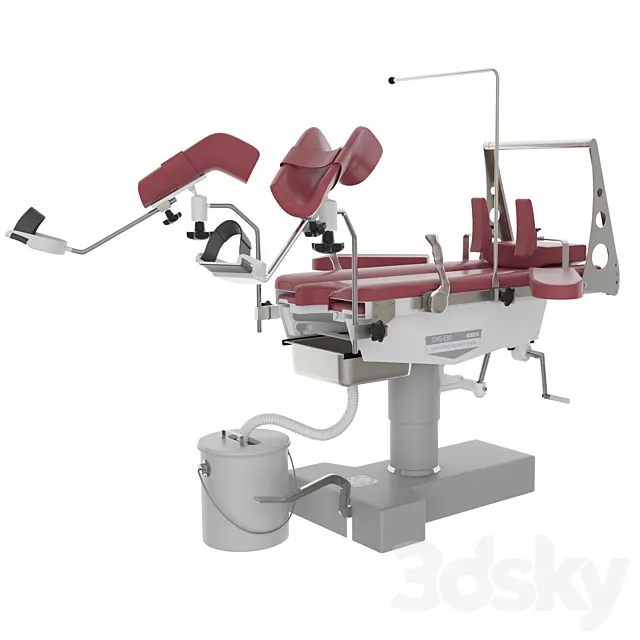 Table obstetric model CHS-E80 3DModel