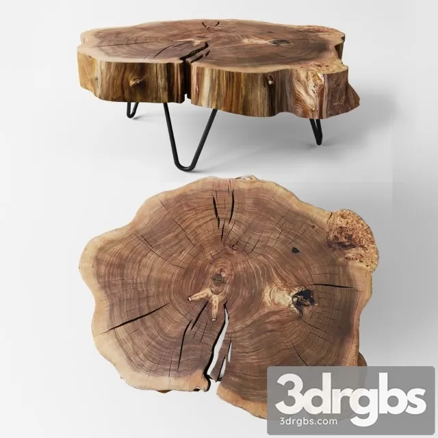 Table of Elm 3D Model Free