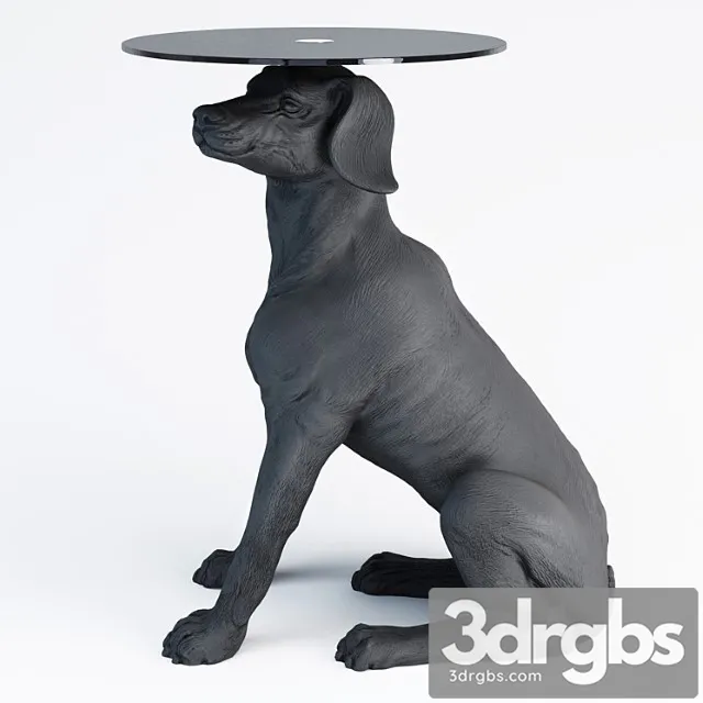 Table of the ladies dog by kare design 2 3D Model Free