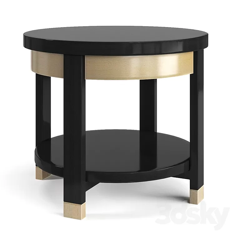 Table Plaid Well With Others Caracole 3D Model