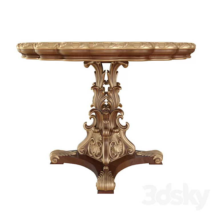 Table Rampoldi Creations Domus Aurea LUX 38 3D Model