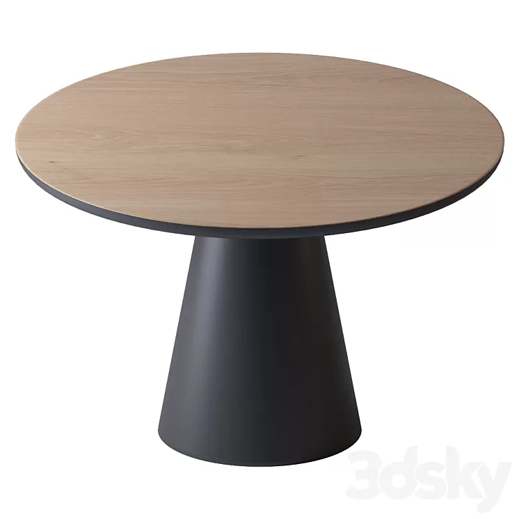 Table round Cone 3D Model