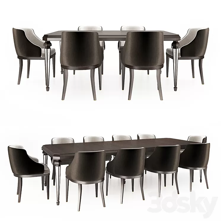 Table set 3D Model
