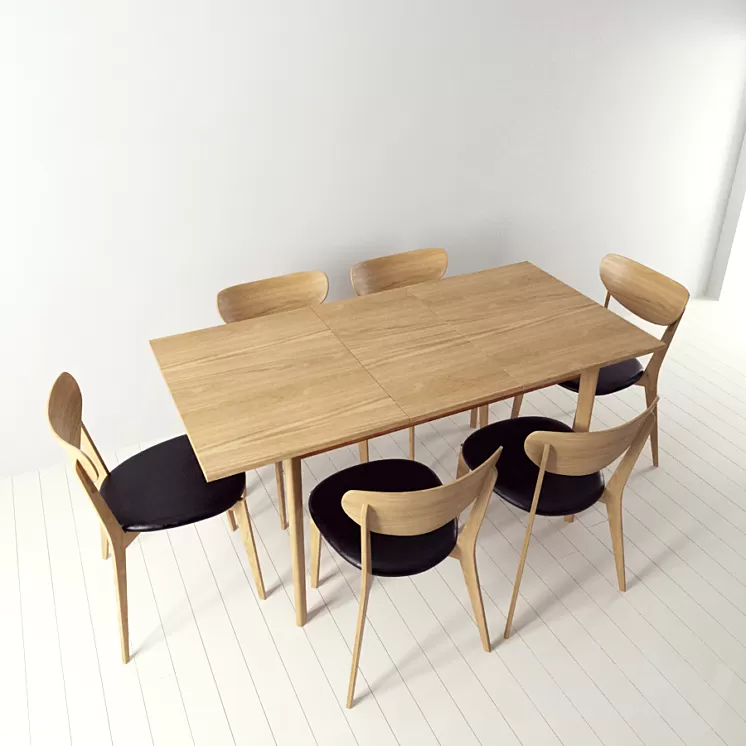 table set 3D Model