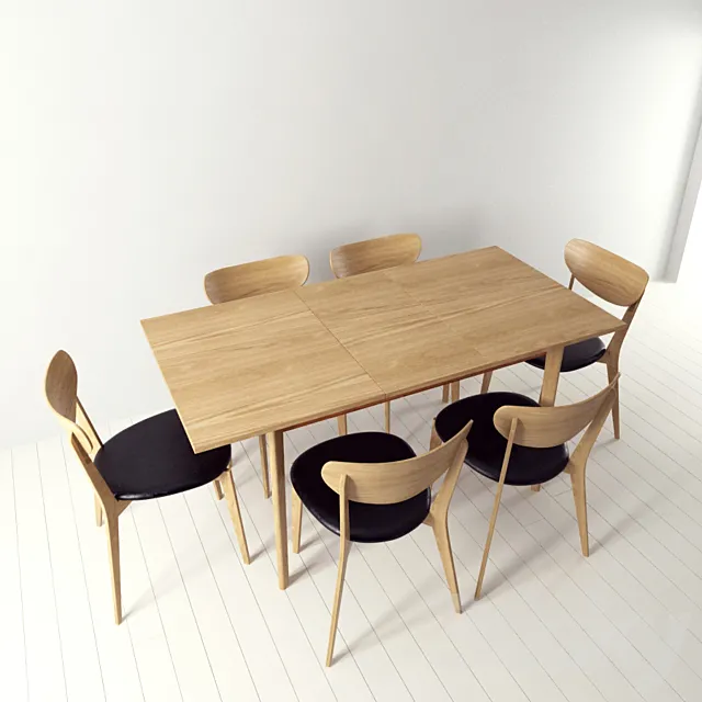 table set 3D Model