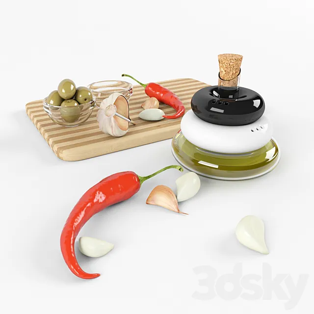 Table set by PELEG DESIGN Free Download