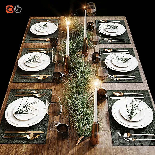 Table setting 20 Free Download