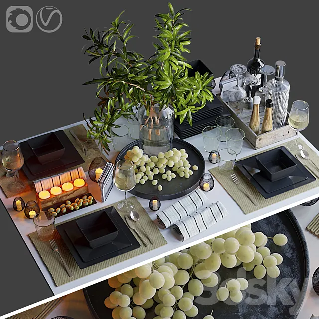 Table setting 34 Free Download
