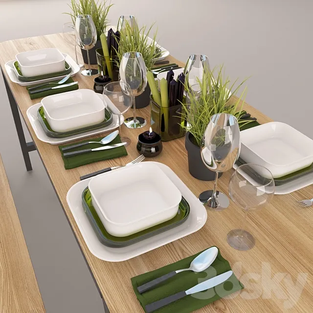 Table setting Free Download