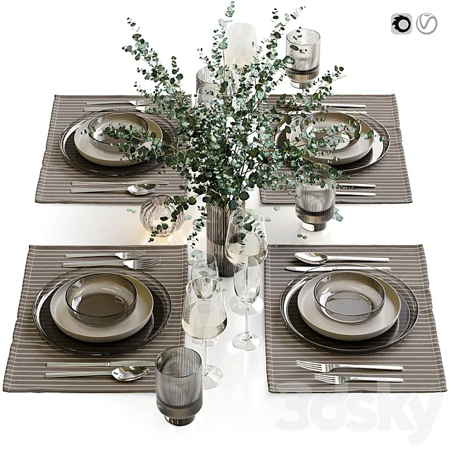 Table setting _ Table setting 43 Free Download