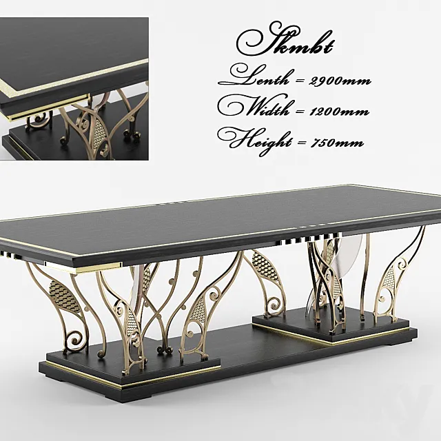 TABLE SKMBT 3D Model