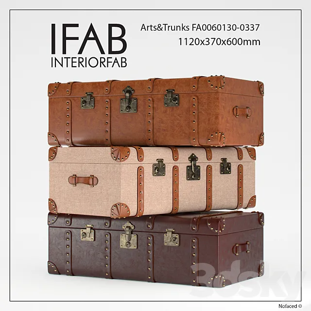 Table Table-Chest IFAB FA0060130-0337 3D Model