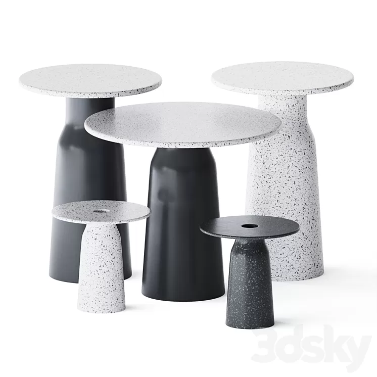 Table Tandem Collection by FdC 3D Model