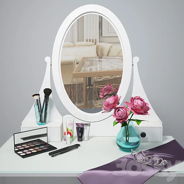 table teenager 3D Model