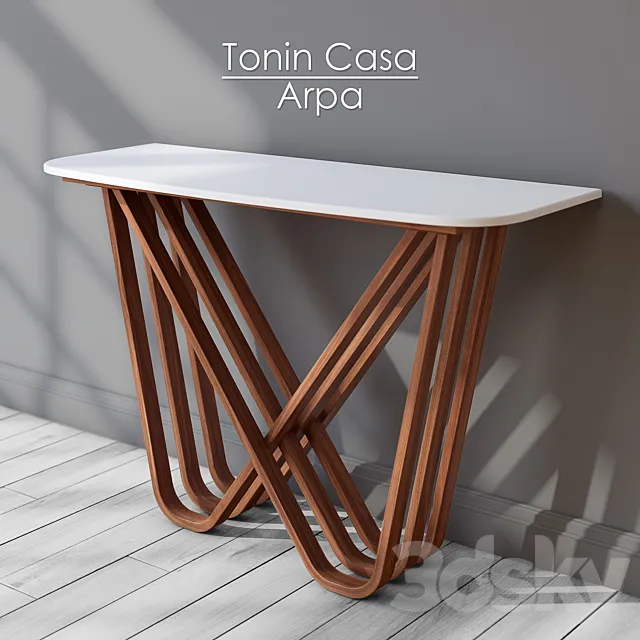 Table Tonin Casa Arpa 3D Model