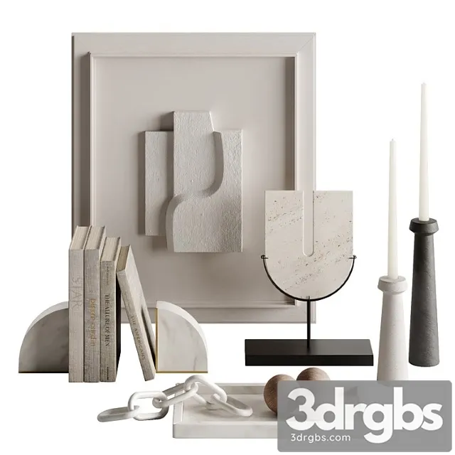 Table Top Set 3 3D Model Download