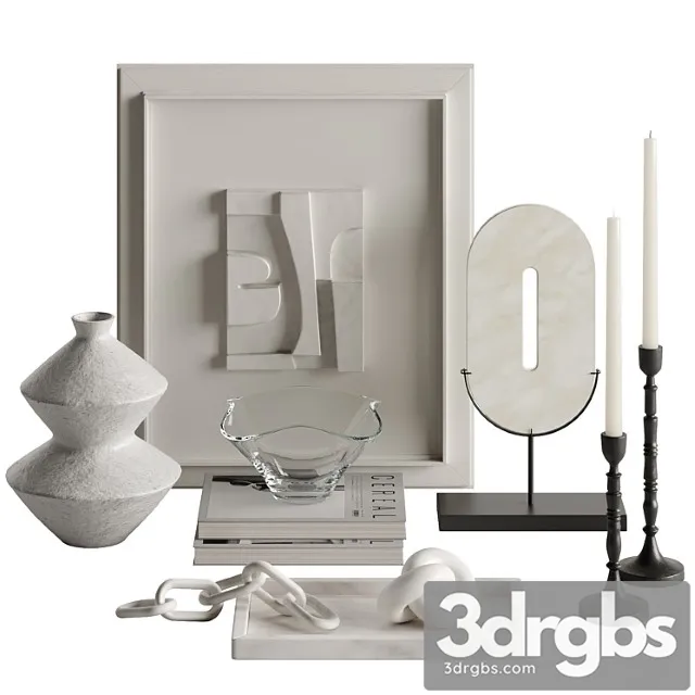 Table Top Set 4 3D Model Download