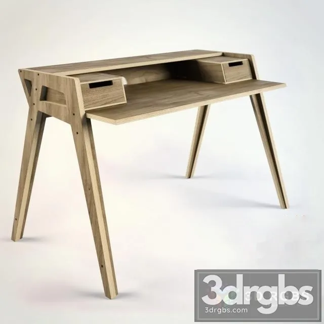 Table Work His 3D Model Free