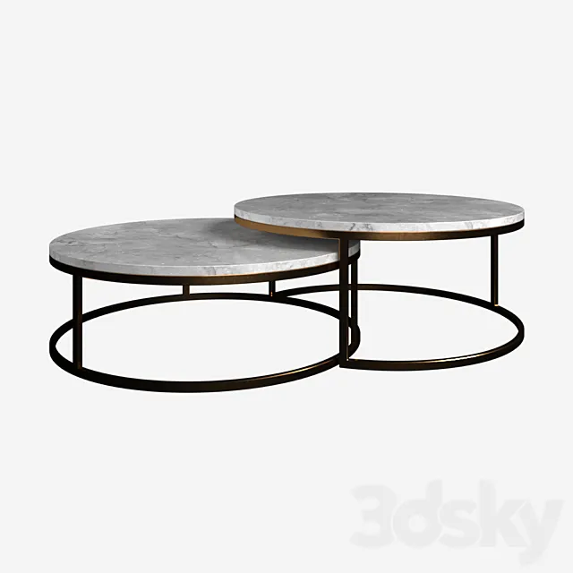Table_modern_coffee 3DModel