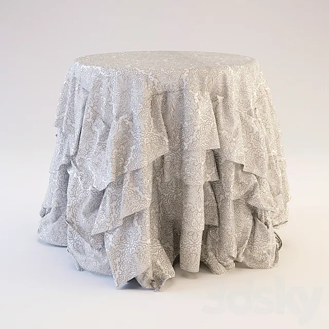 Tablecloth 3D Model