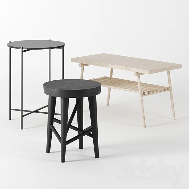 Tables by H&M 3DModel
