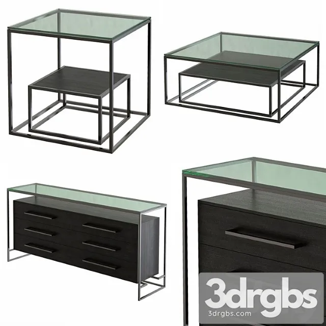 Tables Durand Eichholtz Collections 2 3D Model Download