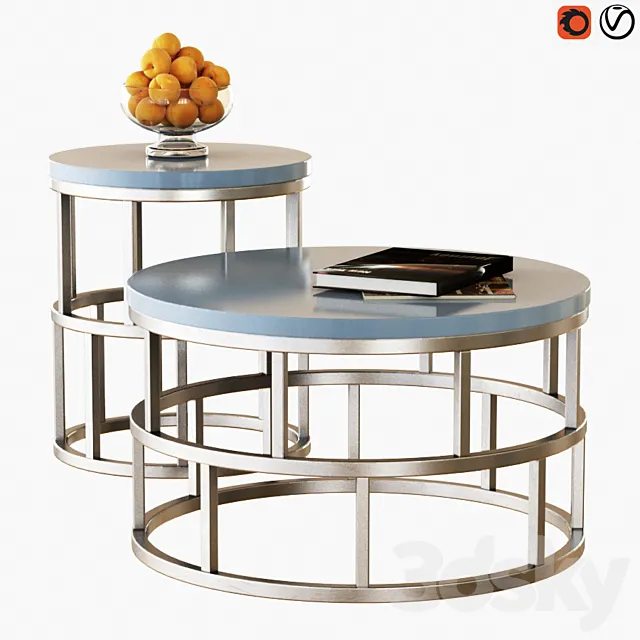 Tables Riviera 3D Model