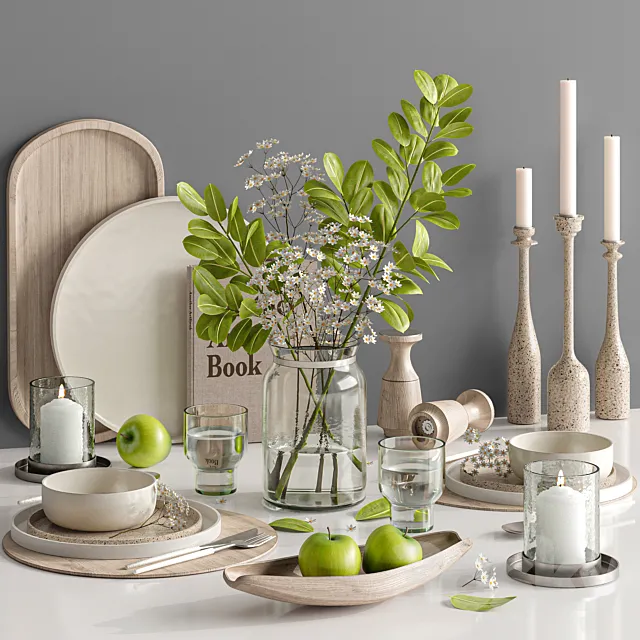 tableware 001 3D Model