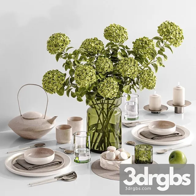 Tableware 002 3D Model Free