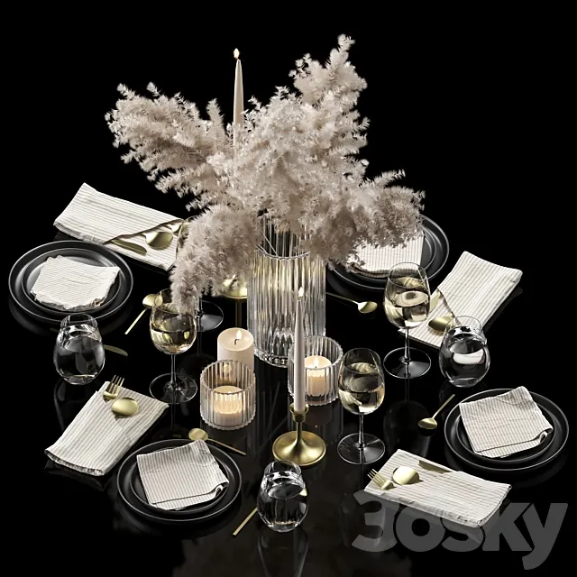 tableware 01 3D Model
