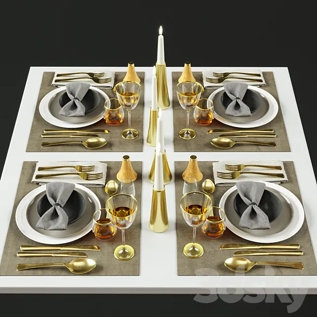 Tableware 012 3DModel