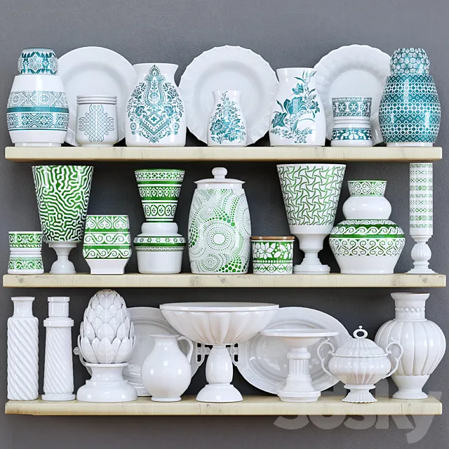 Tableware-02 3D Model