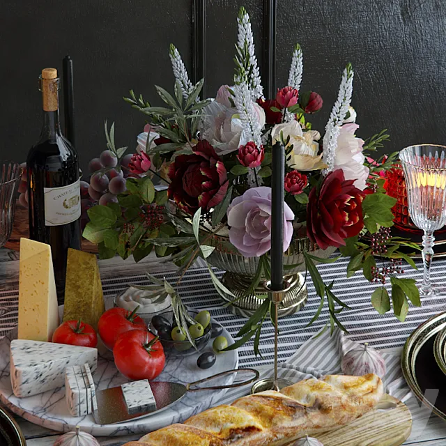 Tableware 15 3DModel