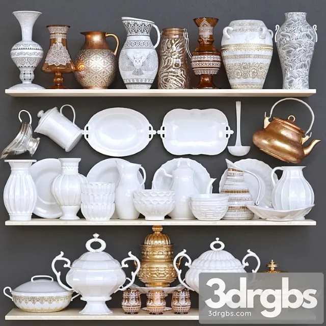 Tableware 23 3D Model Free