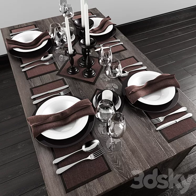 Tableware 3D Model